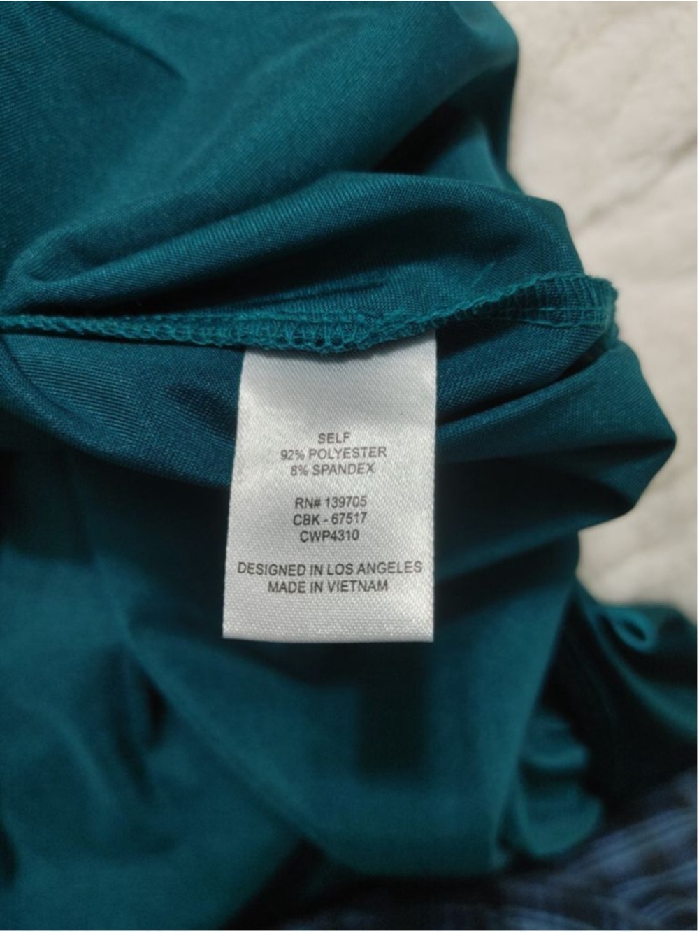 Women's Emerald Sundae Emerald Green Satin Sheath Slip V Wrap Dress with Slit *M - Picture 12 of 13